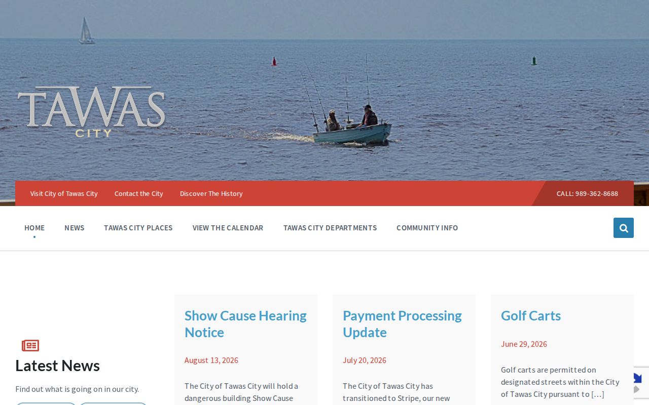 Iosco County court records source for Tawas City municipal office context